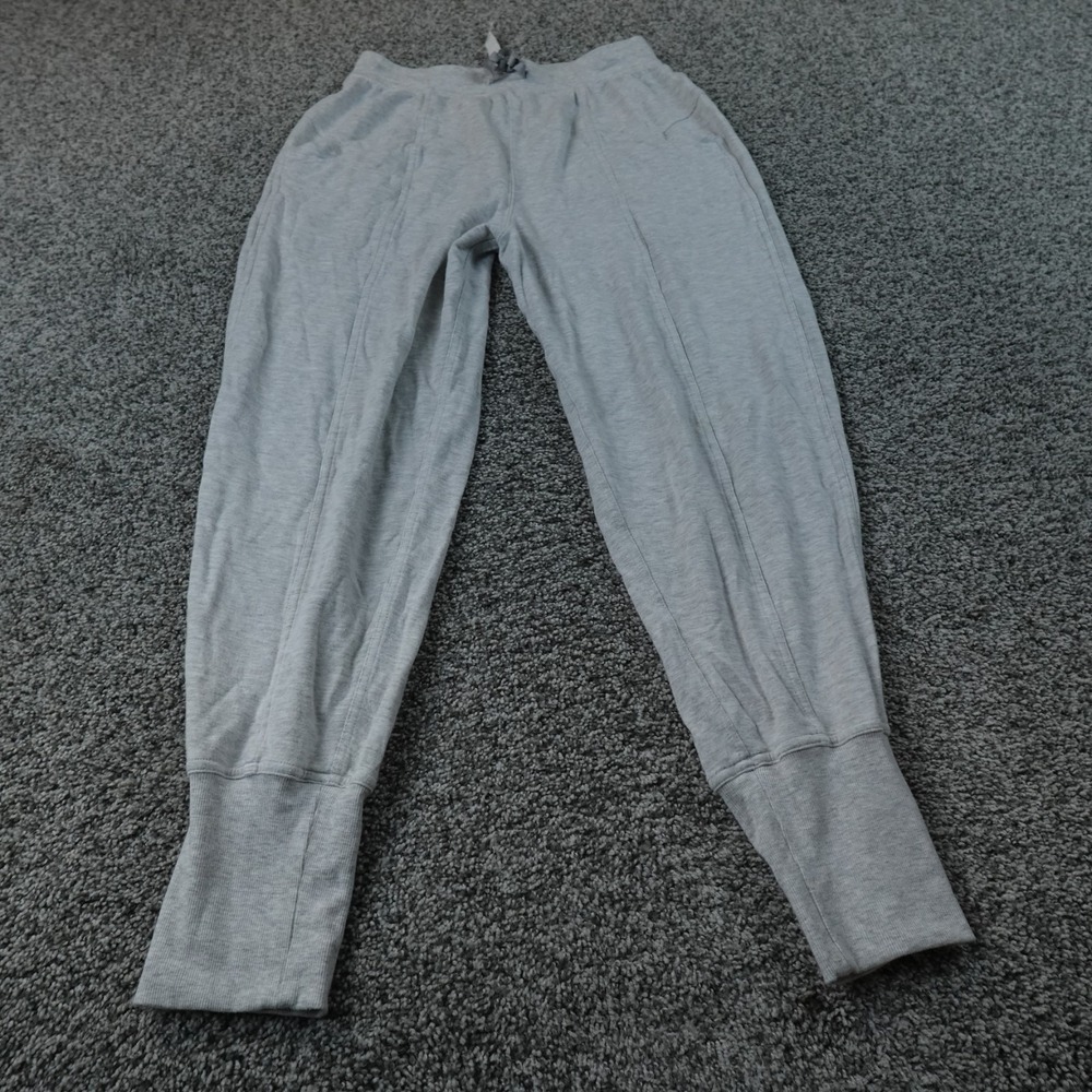 Lululemon Sweatpants Womens 6 Gray Drawstring Jogger Athletic Gym Workout Pants